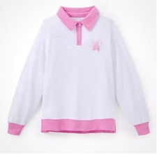 Disney Parks Disneyland Bow 1/4 Snap Pullover Sweatshirt Women s Size 1X NWT