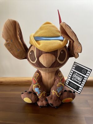 Stitch Crashes Disney Plush Pinocchio 5/12 | Mercari Stitch Pinocchio limited edition collection display picture 1