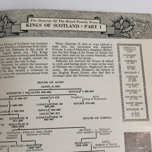 Vintage Queen Elizabeth and The Royal Line of Succession and Royal Family Lines - Picture 14 of 20