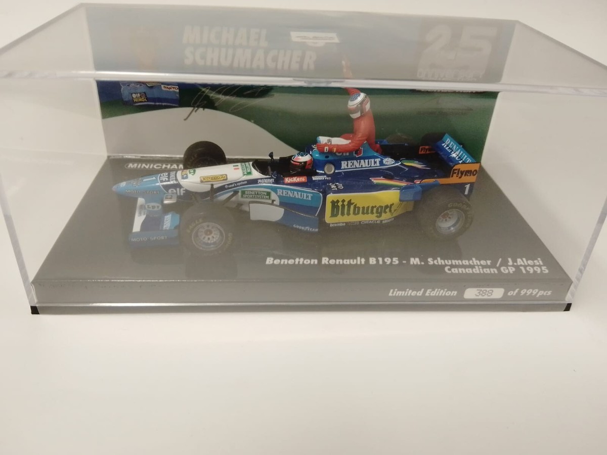 1/43 ベネトン B195 Alesi Taxi マルボロ M.シューマッハ 1/43 ベネトン B195 Alesi Taxi マルボロ M.シューマッハ 1 43