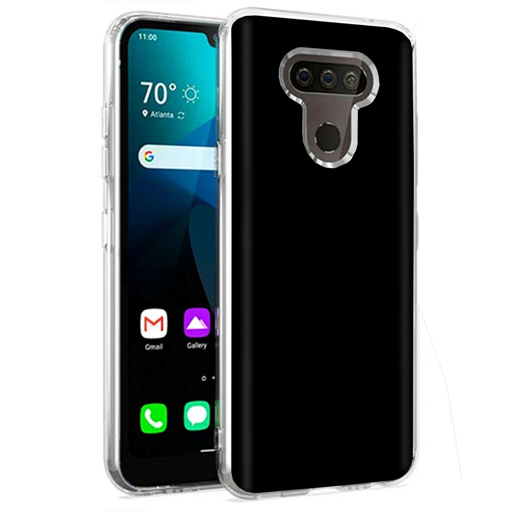 Phone Case for LG Harmony 4,Premier Pro Plus,K41, Black Print