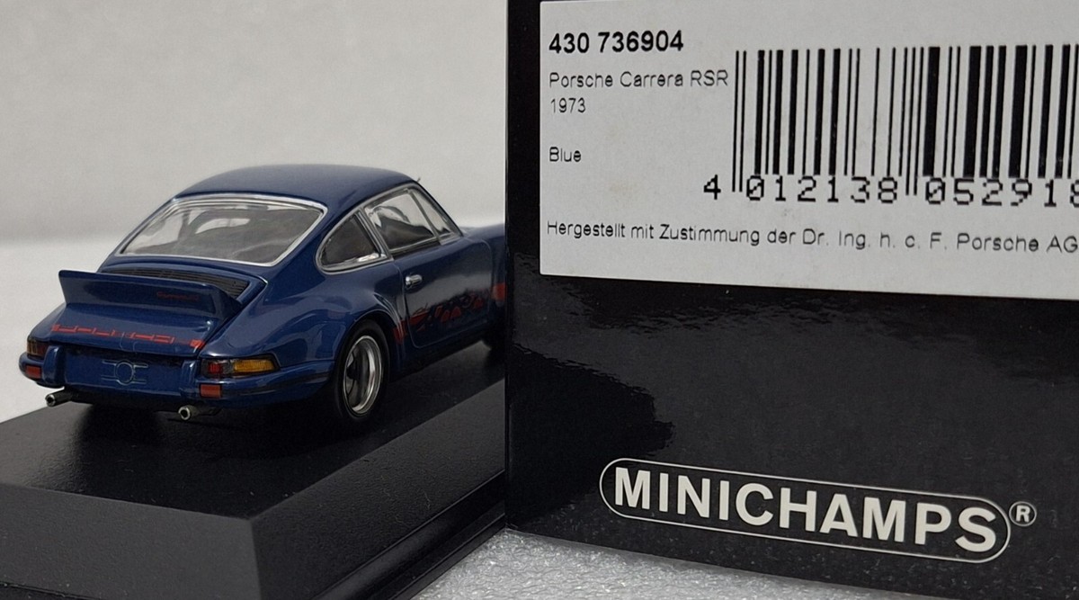 MINICHAMPS ポルシェ 911 カレラ RSR 1973 26 MINICHAMPS ポルシェ 911 カレラ RSR 1973 26 楽天市場