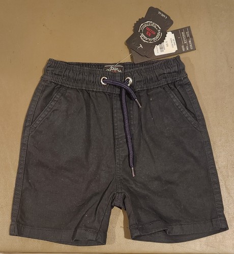 NEW Boys Navy Drawstring Short Fashion Classic XS Jogger KTWS2026 Size 7-XL