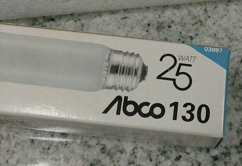 ABCO130 T10 LAMP INSIDE FROSTED 25W 130V STANDARD BASE 03897(L6LOBBY - Picture 4 of 7