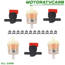 ALL-CARB 3 x 1/4"Inline Gas Fuel Cut off Shut Off Valve For B&S 494768 698183