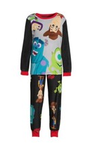 Disney 100 Boys Size 4/5 Pajama Set 2 Piece Long-Sleeve Shirt  Pants