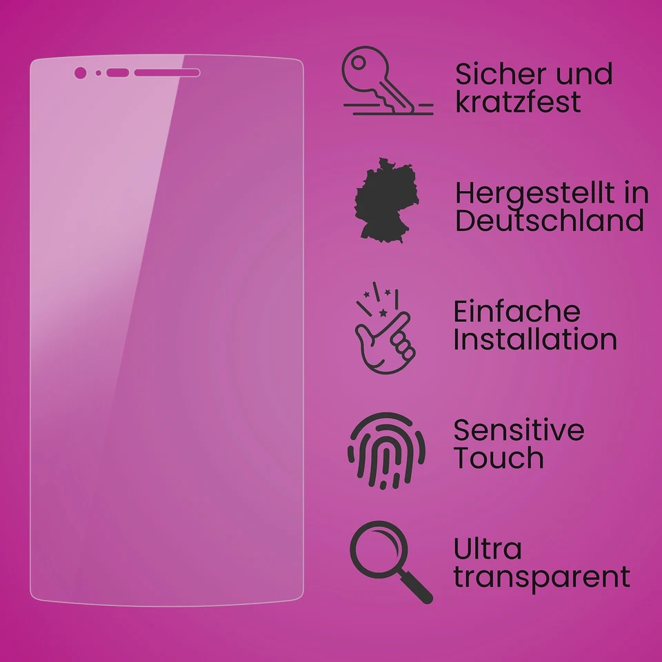 atFoliX Glasfolie für OnePlus One Displayfolie 9H Schutzpanzer - Bild 3 von 4