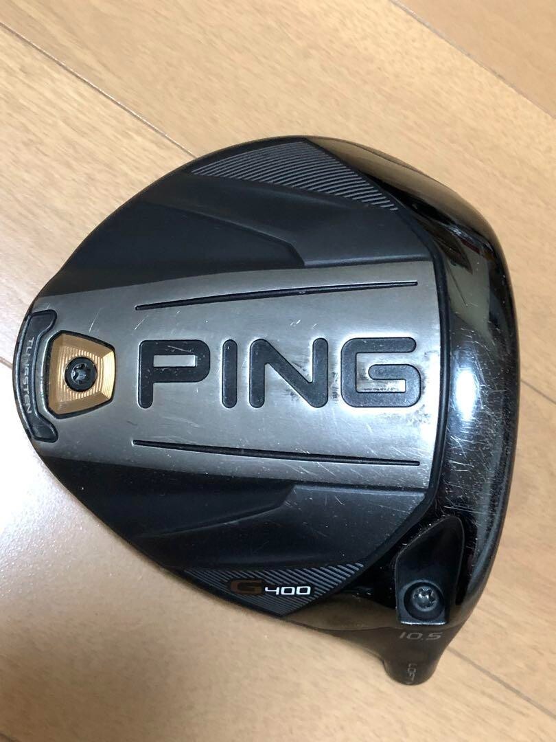 レフティ PING G400 ドライバー 10.5度 貴重レフティ】PING ピン G400 ドライバー 1W 10.5° SR 左 2025