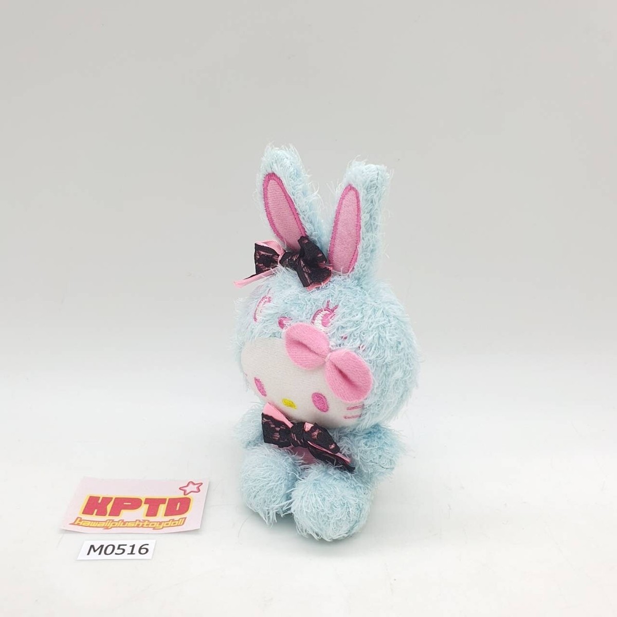 Hello Kitty Blue Bunny M516 Hello Kitty Sanrio Bunny Easter Fluffy