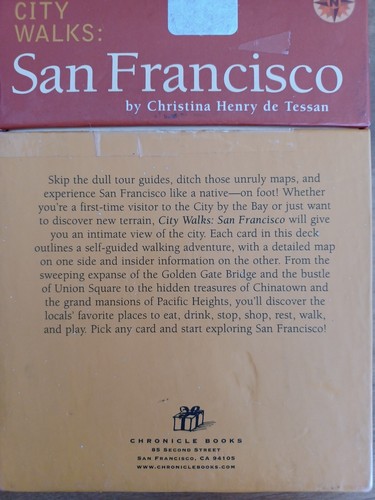 City Walks San Francisco : 50 Adventures on Foot by Christina Henry de Tessan - Picture 2 of 2