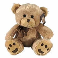 KINREX Valentine's Day Brown Teddy Bear 11.81" - Soft Plush Gift for Love
