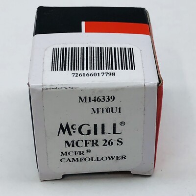 McGILL  PRECISION BEARING MCFR 26 S CAM FOLLOWER 