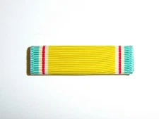 b0534p ROK Korean War Service Medal ribbon bar plain R16D3