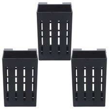 3Pcs Aquarium Plant Holder Fish Tank Aquatic Plant Hanging Plant Pot with Holes