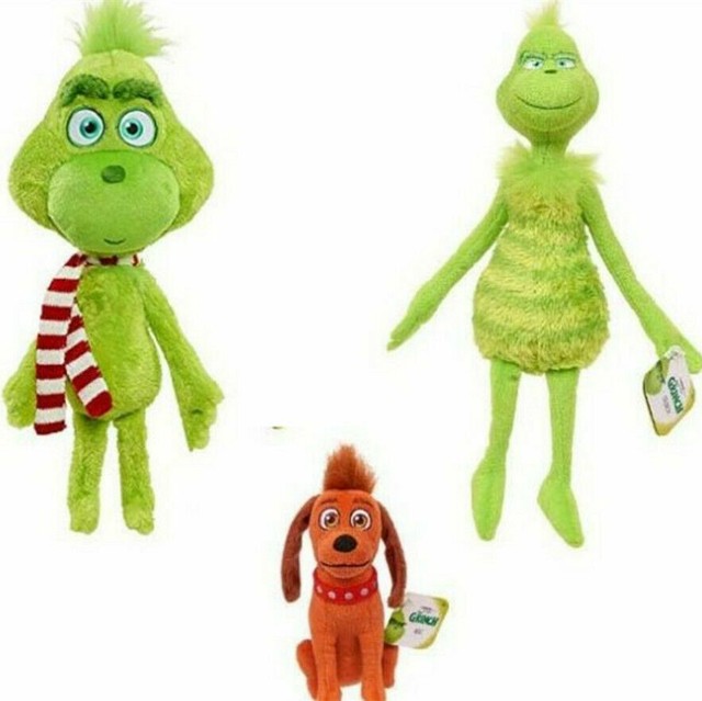 christmas grinch soft toy