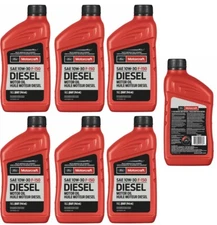 7 Quarts Diesel Engine Oil FORD Super Duty SAE 10W-30 F150 3.0L Power Stroke