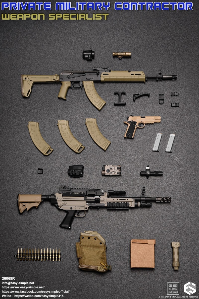 その他 Easy&Simple 1/6 Private Military 1:6 scale Easy