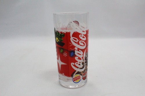 Original Coca Cola Coke Glas | Trinkglas | Vintage | Burger King Santa Claus ✅ - Bild 4 von 9