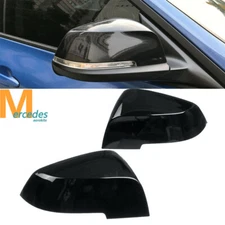 Painted Gloss Black Mirror Cover Cap for BMW F20 F21 F22 F30 F31 F32 F33 F36 E84