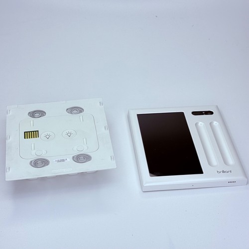 Brilliant Smart Home Control Light Switch Panel BHA-120US-WH2 - Picture 2 of 4