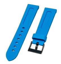 Bracelet De Montre Nautica Authentique - Couleur Orange - Largeur 22mm - Matière Caoutchouc - Neuf Avec étiquettes