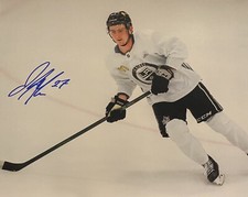 Tyler Madden Signed 8x10 Photo! LA Kings! Team Usa! Ontario Reign! w/COA