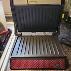 Panini Press Grill Gourmet Sandwich Maker Non Stick BurgerBread Steak Cooker New