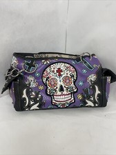 Sugar Skull Day of the Dead Purse Women Handbag Fashion Shoulder