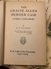The Gracie Allen Murder Case autographed by George Burns — photo 2