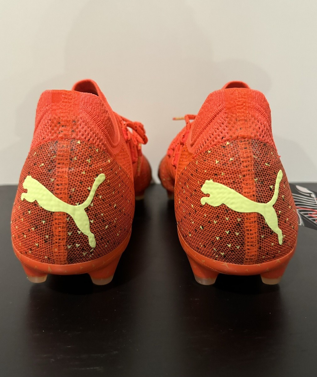 Puma Future Z 1.4 Men's 11.5 Soccer Cleats FG AG Coral