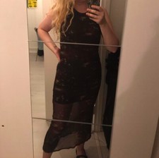 urban outfitters mesh dress