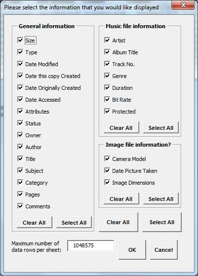 FileLister A handy little Excel based app to easily list and rename your files - Image 3 of 4