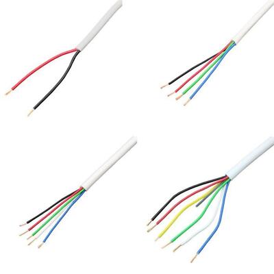 1-200m LED 2,4,5,6x 0,34mm² Kabel Verlängerung LiYY Steuerleitung RGB RGBW CCT