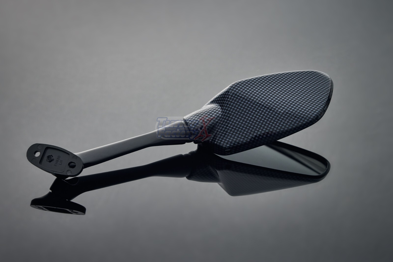 L+R FIT Honda Mirrors PAIR CBR650R 2019-2022 CBR650F (2014-2018) Carbon eMark on