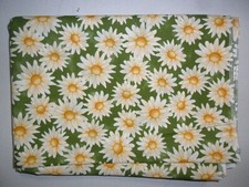 Handmade Table Cover Tablecloth Daisies Daisy