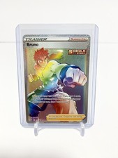 Bruno 172/163 Full Art Rainbow Secret Rare Card Pokemon Battle Styles NM on eBay