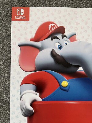 Super Mario Bros Wonder Poster rare Nintendo. | eBay