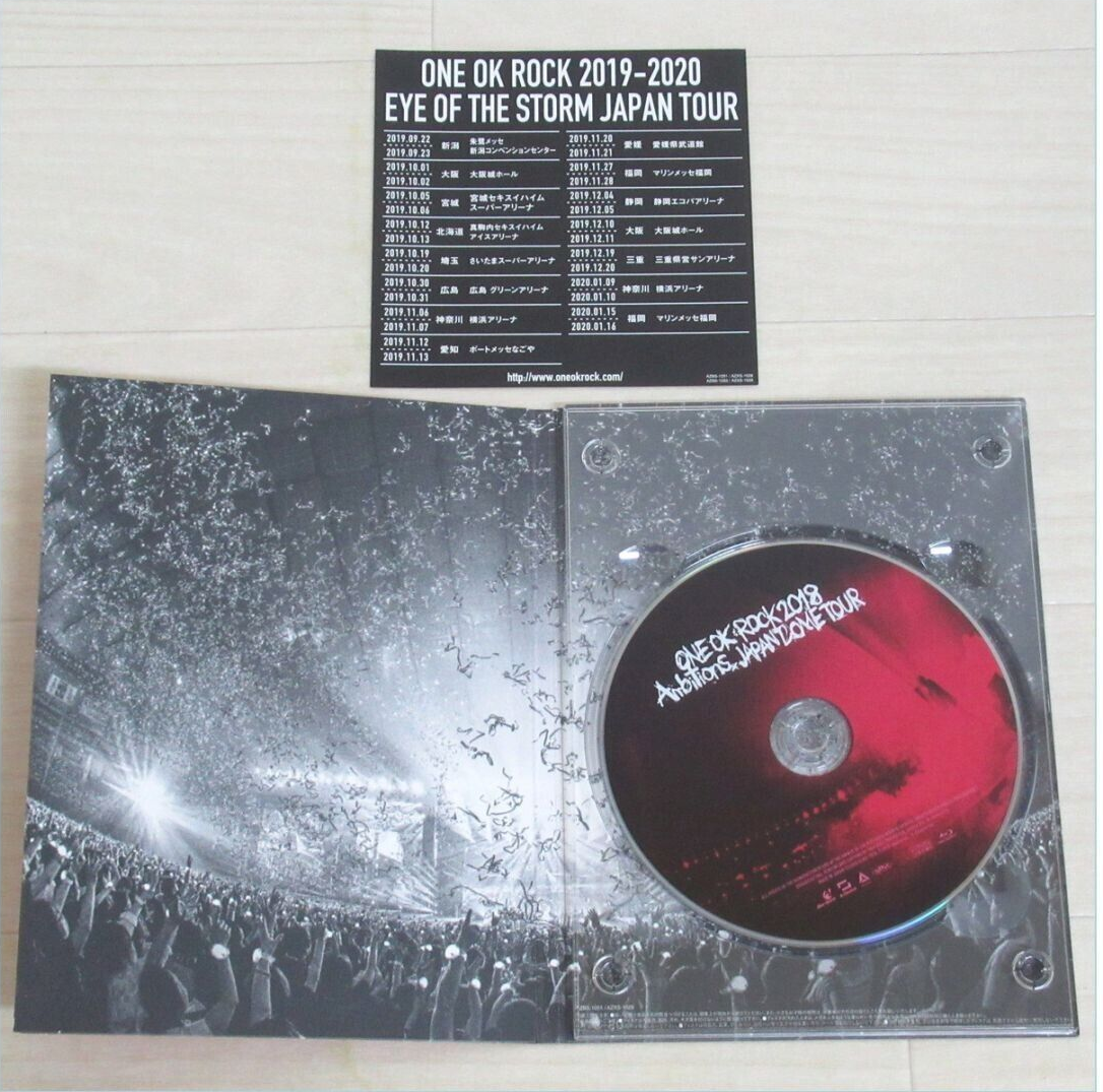 ONE OK ROCK 2018 AMBITIONS JAPAN DOME TOUR Blu-ray Booklet Japan