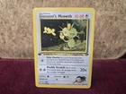 Pokemon GIOVANNI'S MEOWTH 43/132 - 1st Edition Gym Challenge LP