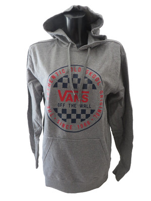org. VANS Kapuzenpulli Hoodie Gr. S / 38 40 grau Damen Kleidung Pulli Sweatshirt
