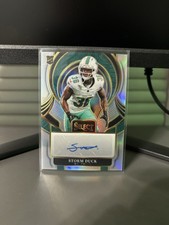 2025 Panini Select - Select Signatures Storm Duck #SIP-SDK (AU, RC)