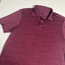 C9 Champion Shirt Men’s Large Purple Heathered Polo Short Sleeve