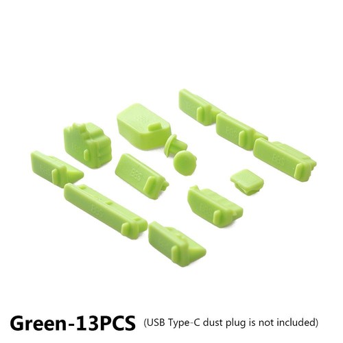 Staubdichte Abdeckung Stopper USB-Typ-C-Anschluss Laptop-Anti-Staub-Stecker - Afbeelding 12 van 25