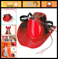 Cowboy Straw Beverage Hat - Fun Party Accessory for Adults, Festivals Events