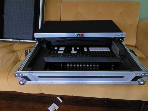 ProX Flight Hard Case for DJ Large Format - Silver/Black