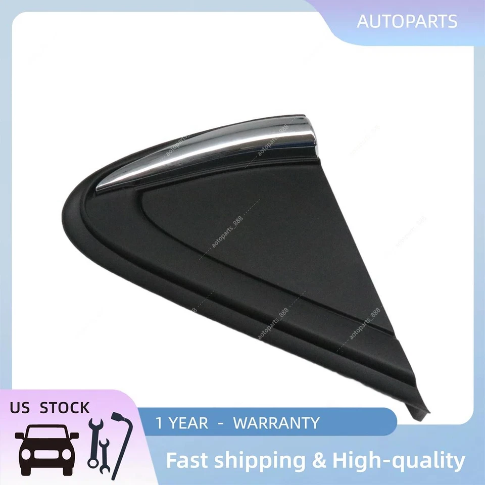 Moldura de esquina de espejo retrovisor moldura de pilar guardabarros delantero para Chevrolet Cruze Foto 3 de 4