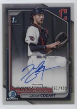 2024 Bowman Draft Chrome Prospect Refractor /499 Jacob Cozart #CPA-JCO Auto 0c3