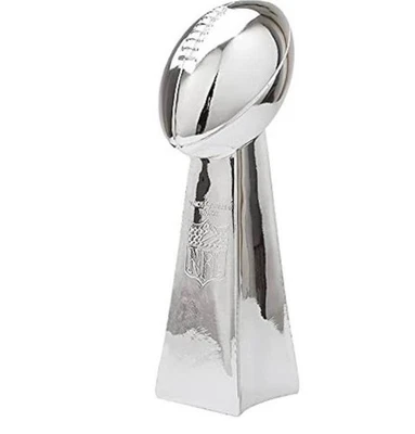 NFL Vince Lombardi Trophy Mini 4” Trophy League Team Sports Football Fantasy - Image 1 of 4
