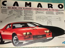 1982 Chevrolet Camaro Z-28 Original 5 Litre 5 Speed Print Ad C 1982 Chevrolet Camaro Z-28 Original 5 Litre 5 Speed Print Ad C
