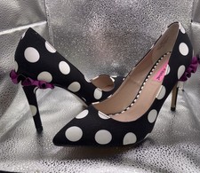 Betsey Johnson Polka Dot Pumps Size 8